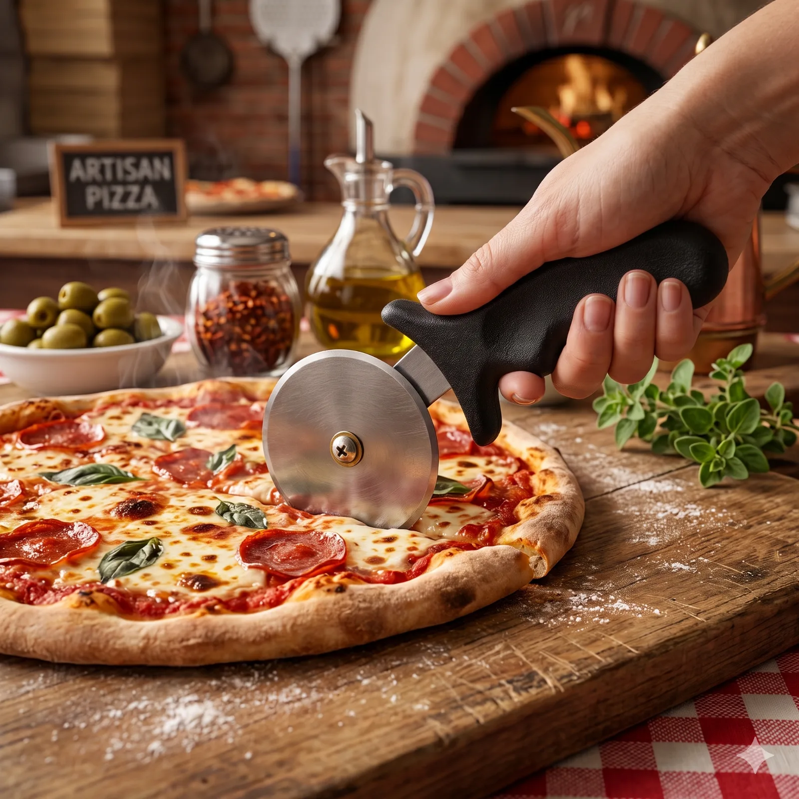 Cortador de pizza — Snacks y Comida Rápida | Fuller Machinery Colombia