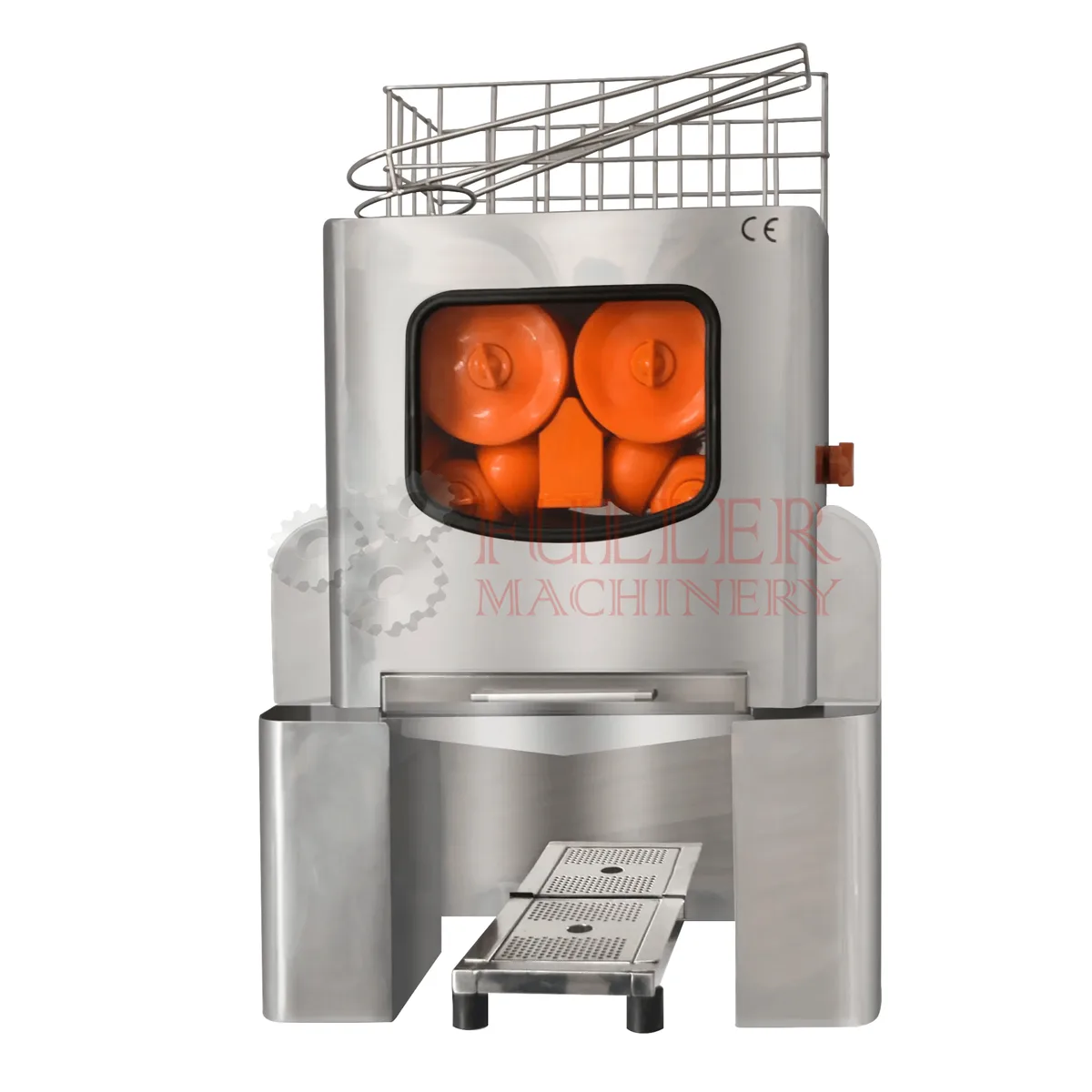 Exprimidor de Naranjas Automático de Mesa · Acero Inoxidable