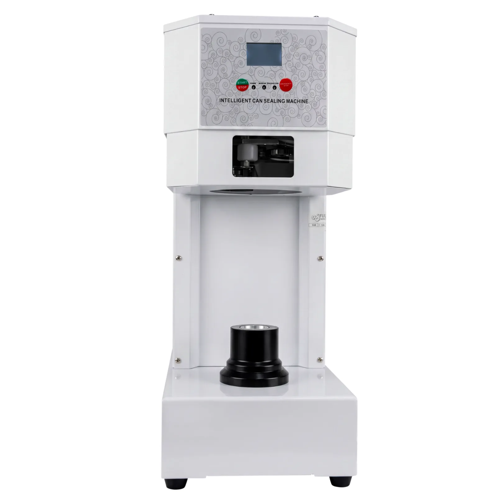 Selladora de Latas Full Automática · Elevación Automática — Bebidas y Café | Fuller Machinery Colombia