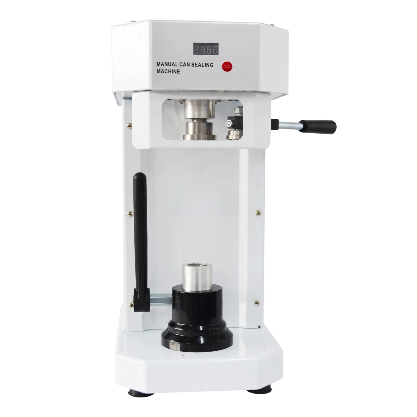 Selladora de Latas Manual · Sistema de Palanca — Bebidas y Café | Fuller Machinery Colombia