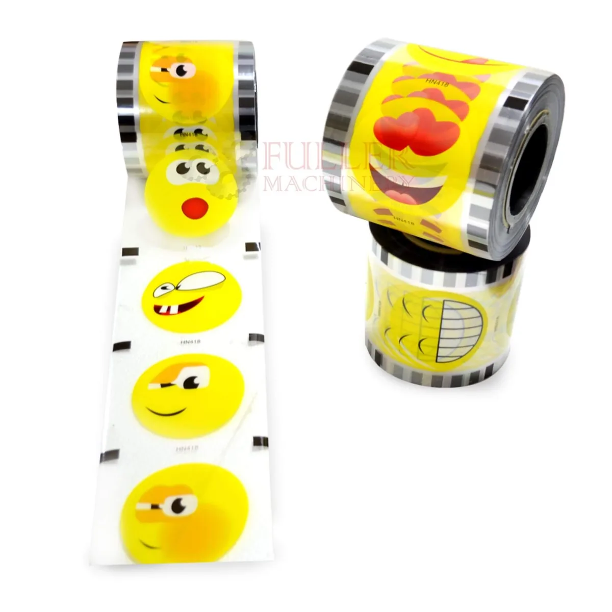 Rollospara Selladora De Vasos Emoticones — foto 3 de 4 | Fuller Machinery Colombia