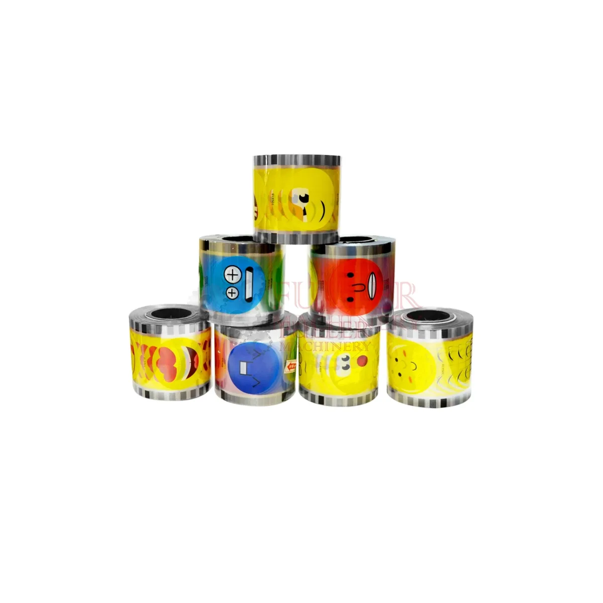 Rollos Para Selladora De Vasos Emojis Colores — foto 2 de 5 | Fuller Machinery Colombia