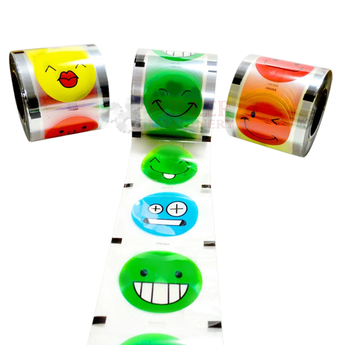Rollos Para Selladora De Vasos Emojis Colores — foto 4 de 5 | Fuller Machinery Colombia