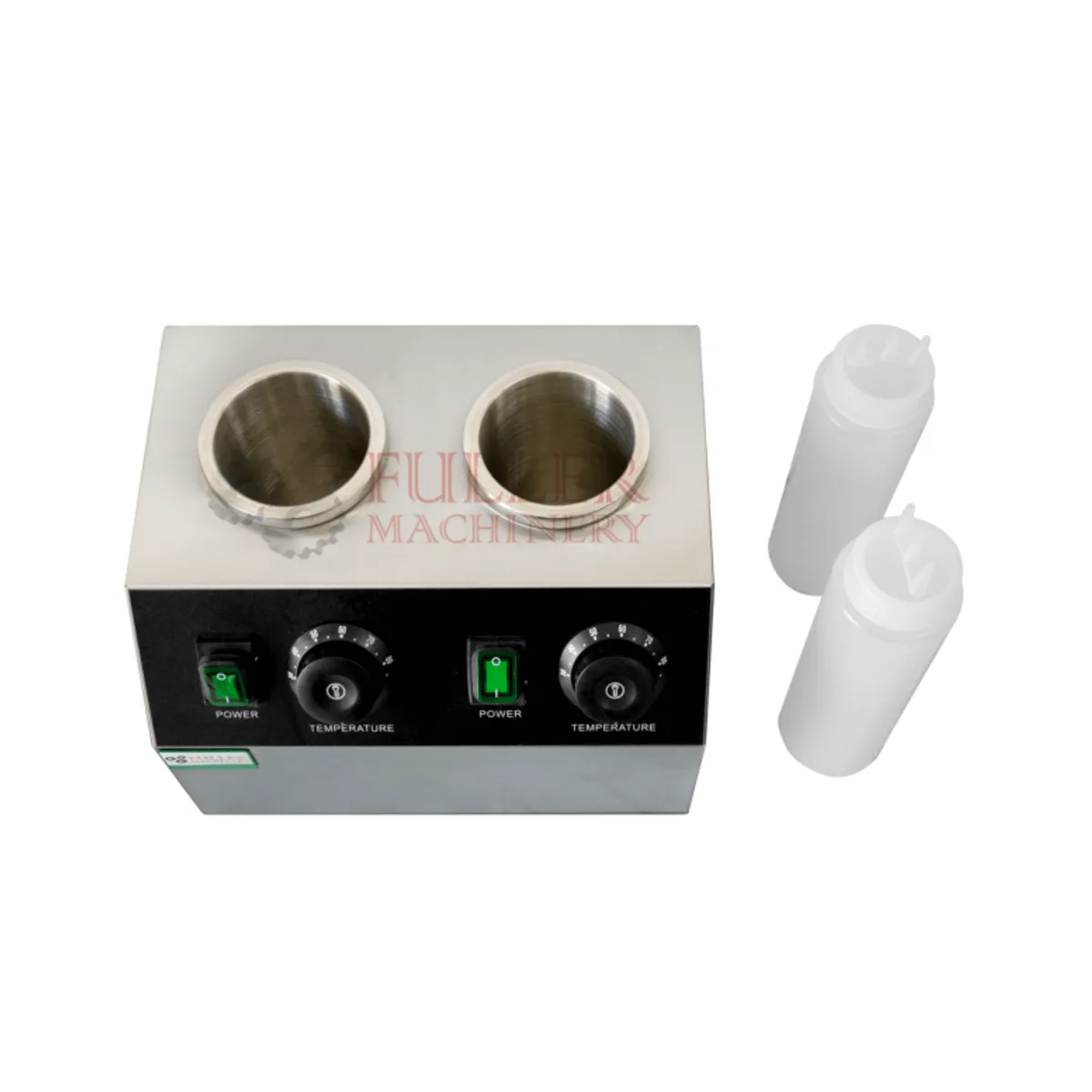 Calentador de Salsas · 2 Recipientes · Control de Temperatura Independiente — Buffet y Autoservicio | Fuller Machinery Colombia