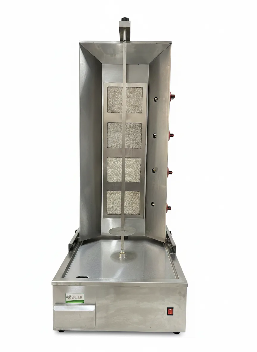 Asador Vertical a Gas para Shawarma / Kebab · 4 Quemadores Infrarrojos — foto 3 de 3 | Fuller Machinery Colombia