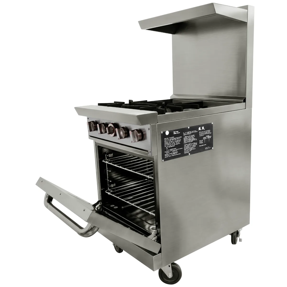 Estufa Industrial a Gas · 4 Quemadores con Horno — foto 4 de 6 | Fuller Machinery Colombia