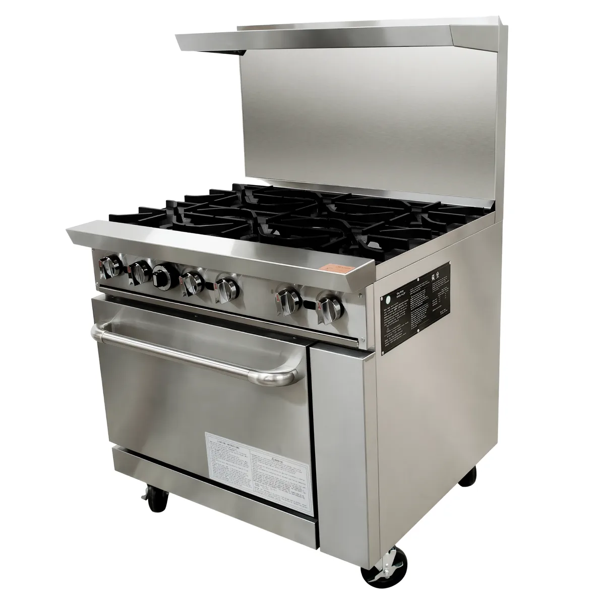Estufa Industrial a Gas · 6 Quemadores con Horno — foto 3 de 5 | Fuller Machinery Colombia