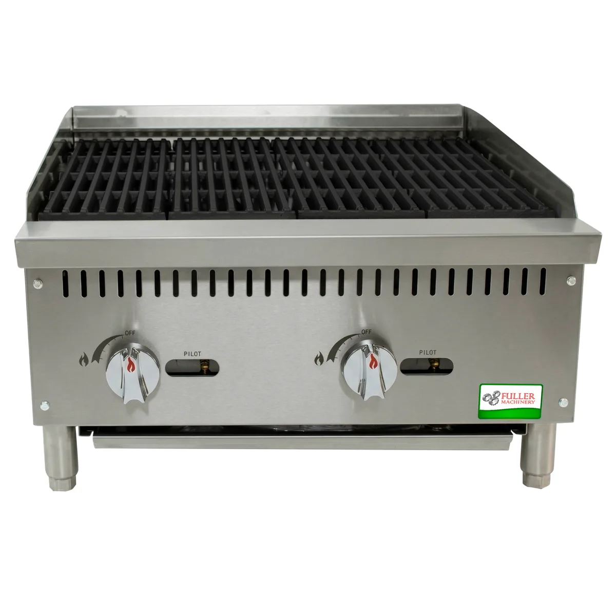 Parrilla Char Broiler Radiante a Gas · 2 Quemadores — foto 2 de 5 | Fuller Machinery Colombia