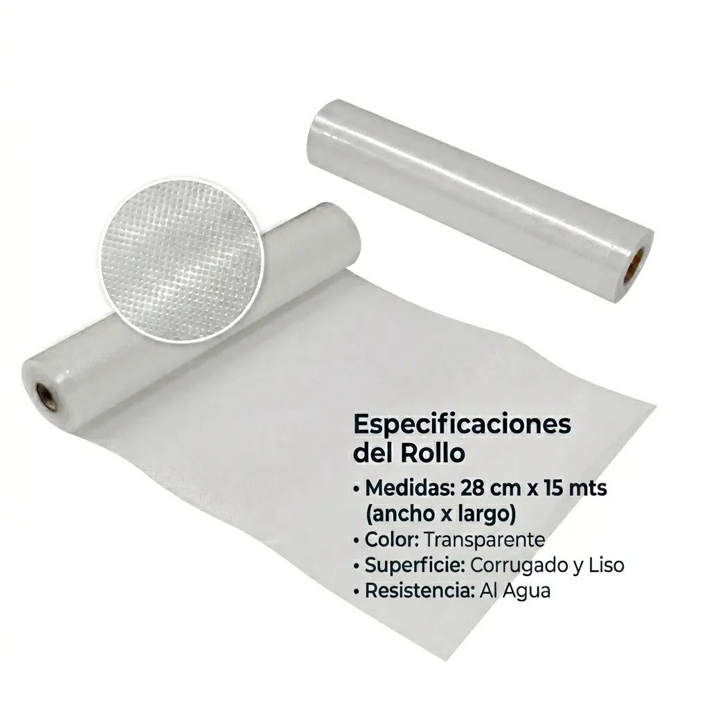 Rollo Empacadora al Vacio 28*15MT — foto 1 de 2 | Fuller Machinery Colombia
