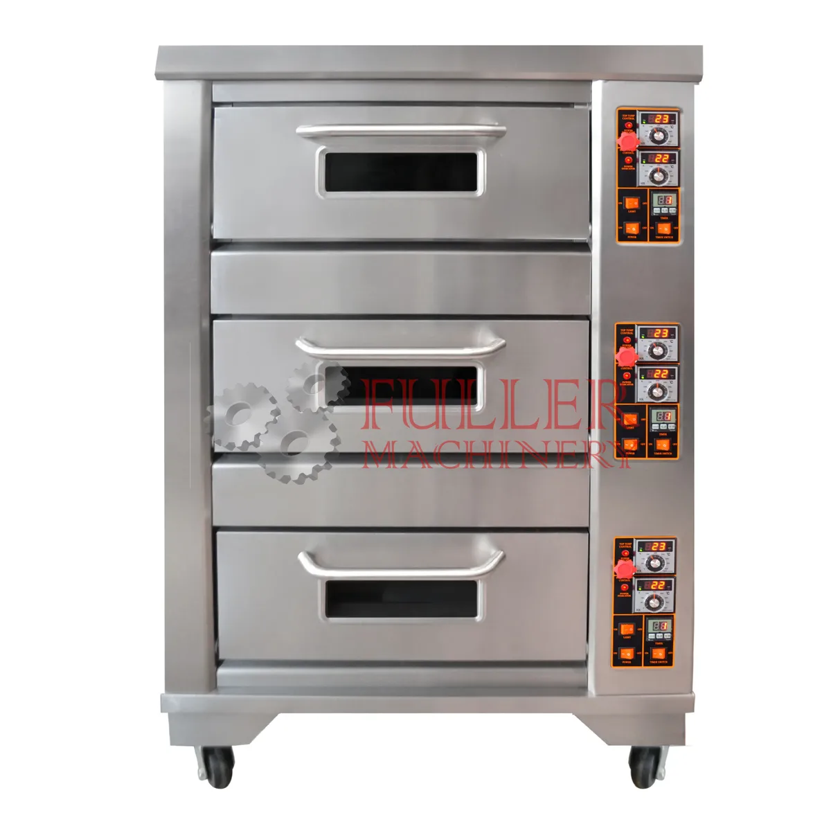 Horno para Panadería 3 Cabinas - 3 Latas — Panadería y Repostería | Fuller Machinery Colombia