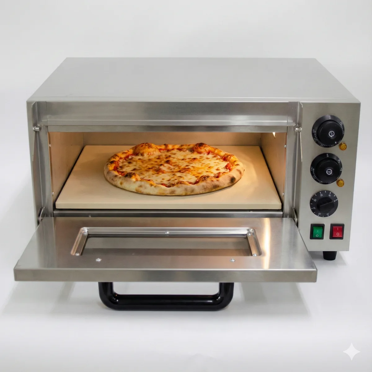 Horno Pizza Eléctrico con Piedra Refractaria · 350°C Profesional - Fuller Machinery — foto 2 de 4 | Fuller Machinery Colombia