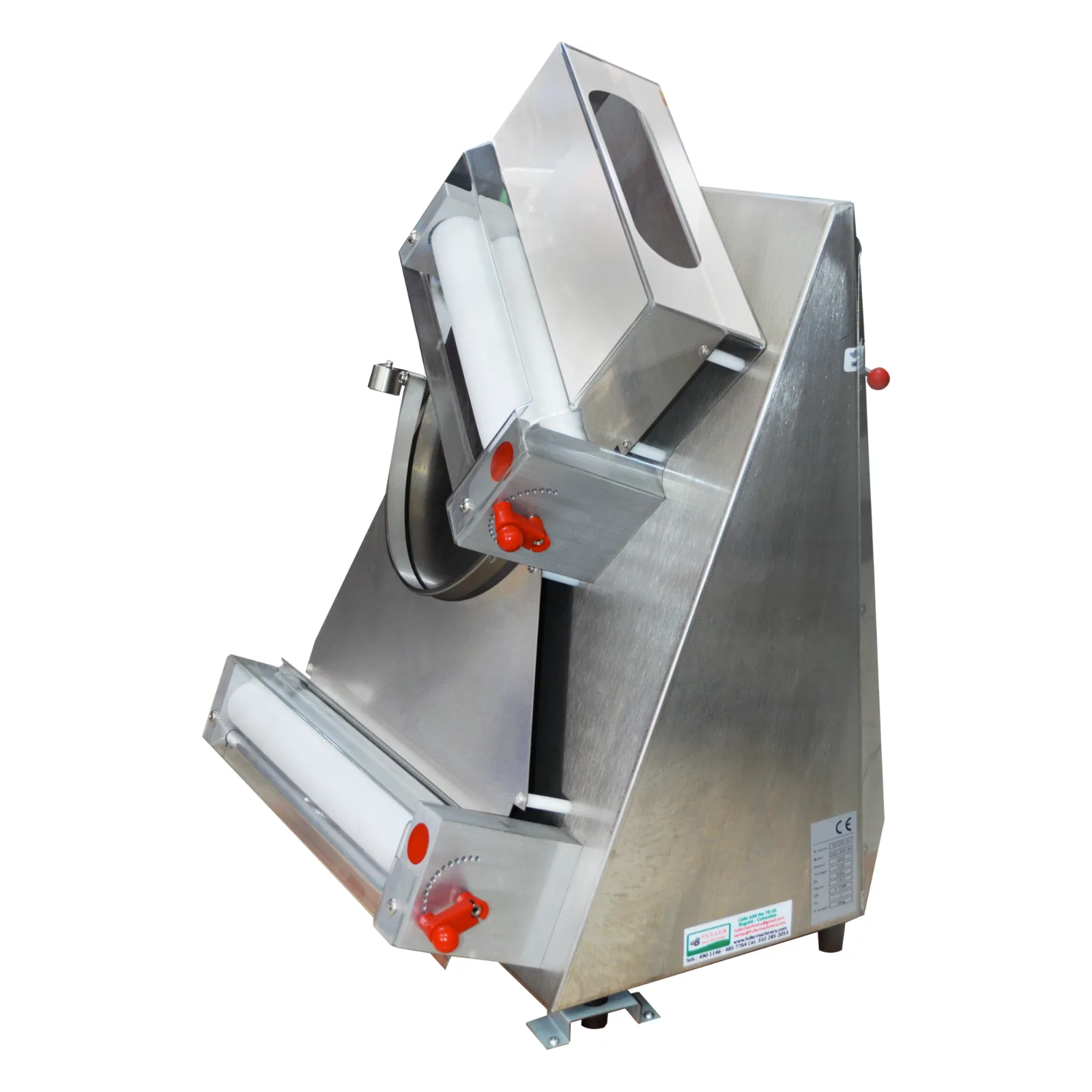 Laminadora de Masa para Pizza · Rodillos Eléctricos · Acero Inoxidable — foto 4 de 8 | Fuller Machinery Colombia