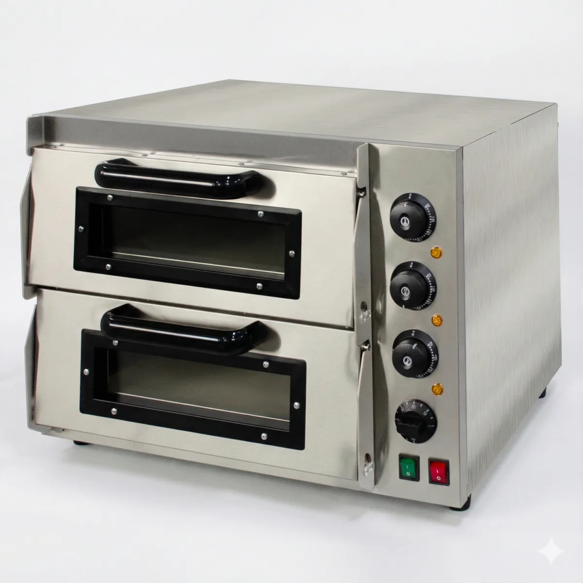 Horno Pizza Eléctrico Doble Cámara (2 Pisos) con Piedra · 350°C - Fuller Machinery — Panadería y Repostería | Fuller Machinery Colombia