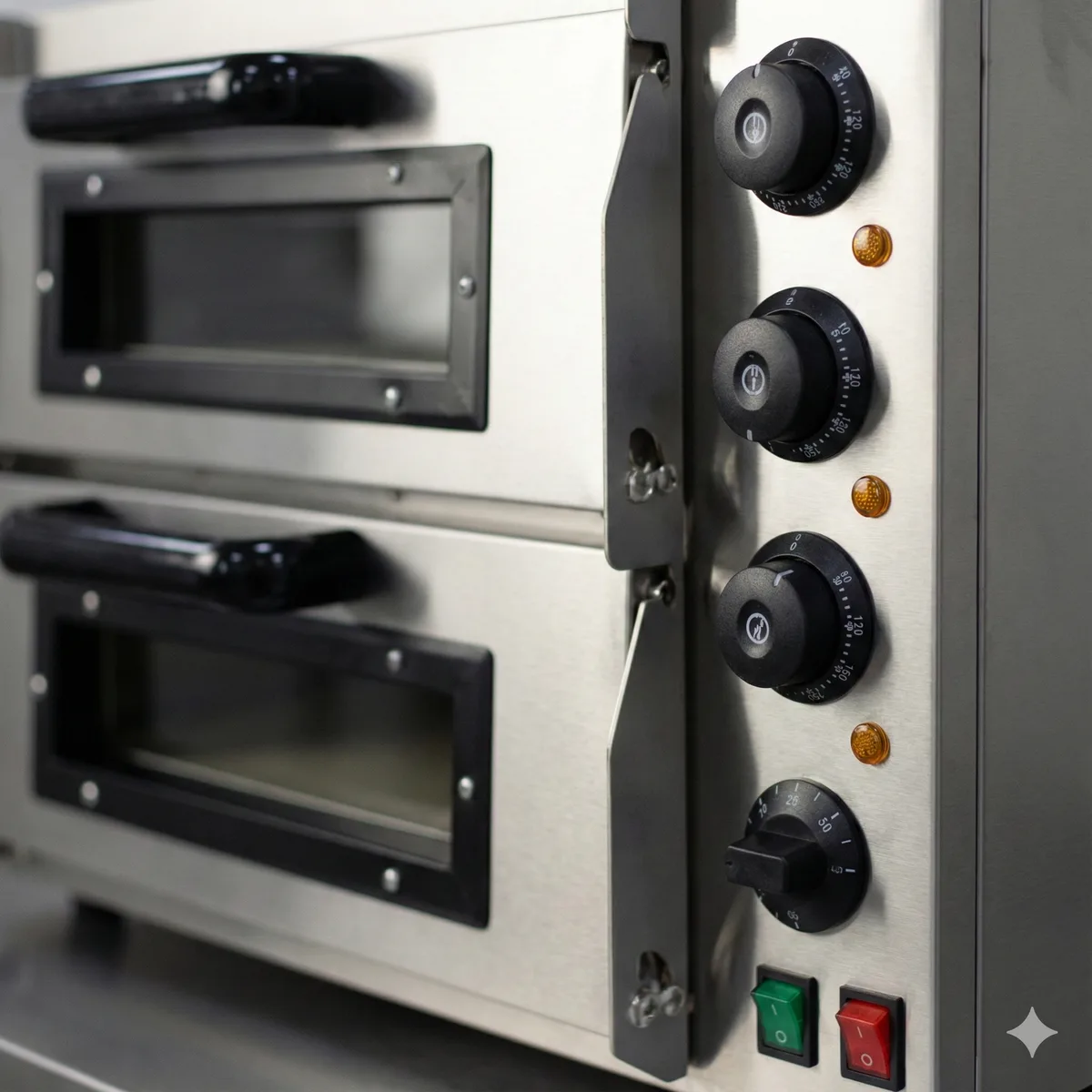 Horno Pizza Eléctrico Doble Cámara (2 Pisos) con Piedra · 350°C - Fuller Machinery — foto 3 de 4 | Fuller Machinery Colombia