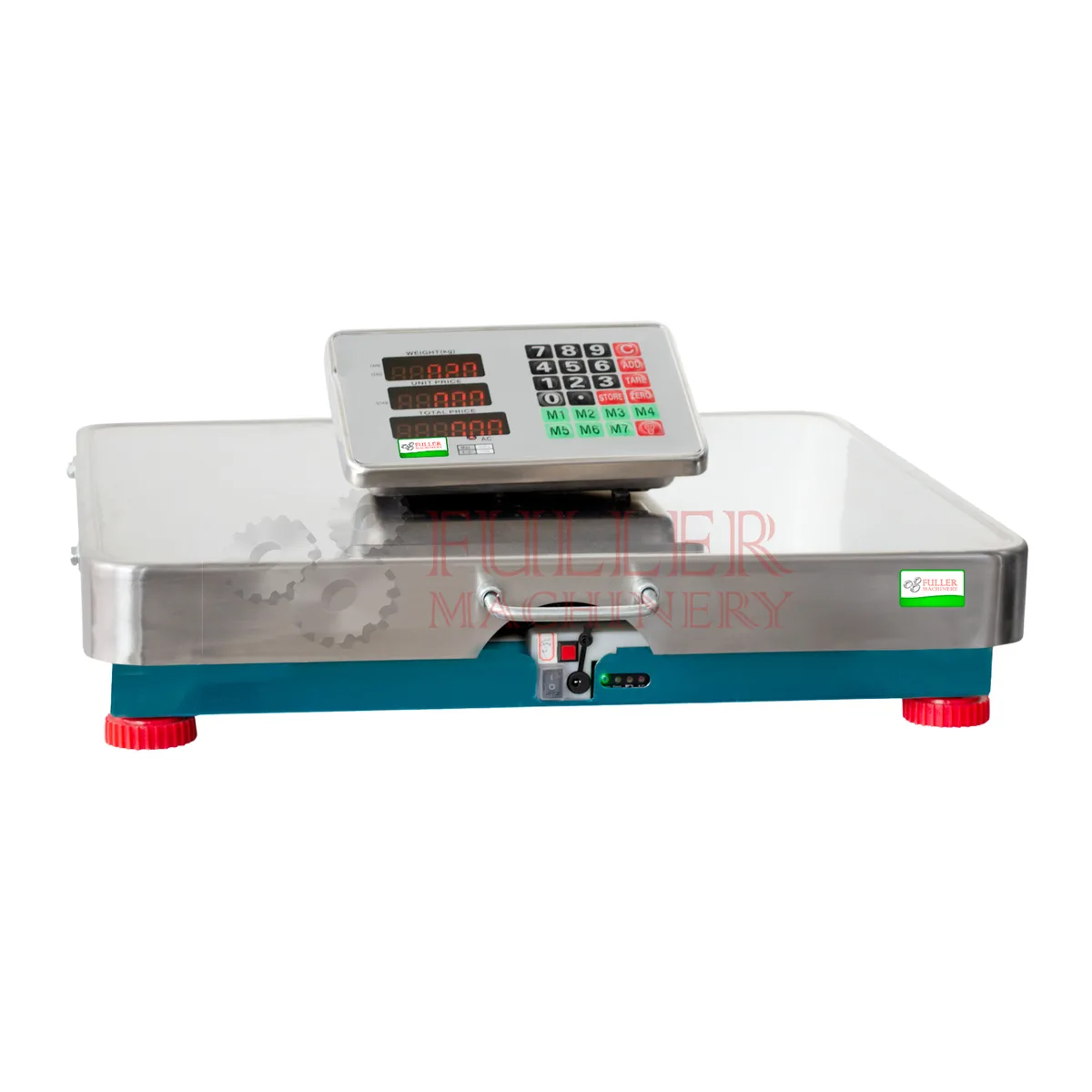 Báscula Inalámbrica Bluetooth · 600 kg · Plataforma de Acero y Lectura Remota