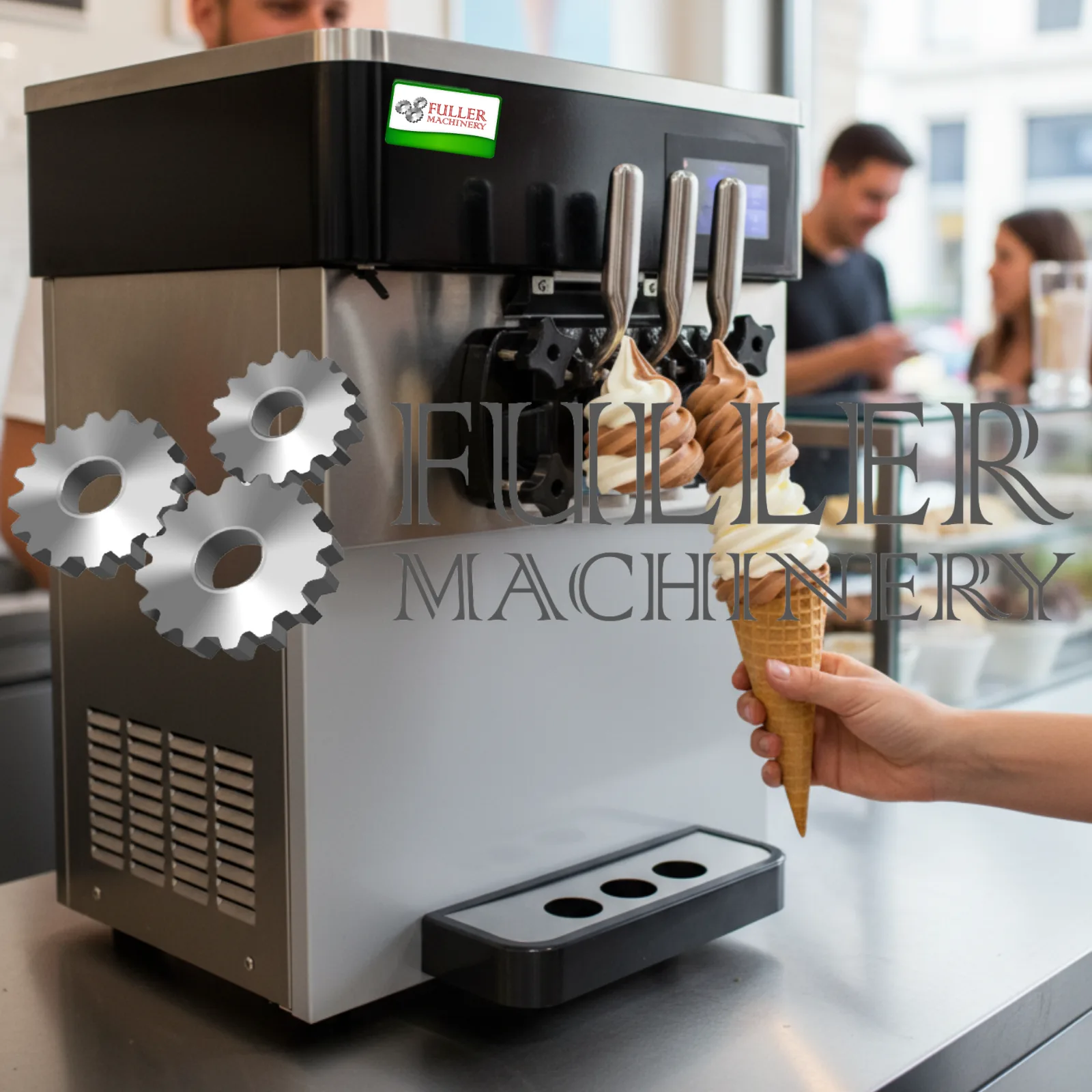 Máquina de helado suave 3 boquillas — foto 1 de 6 | Fuller Machinery Colombia