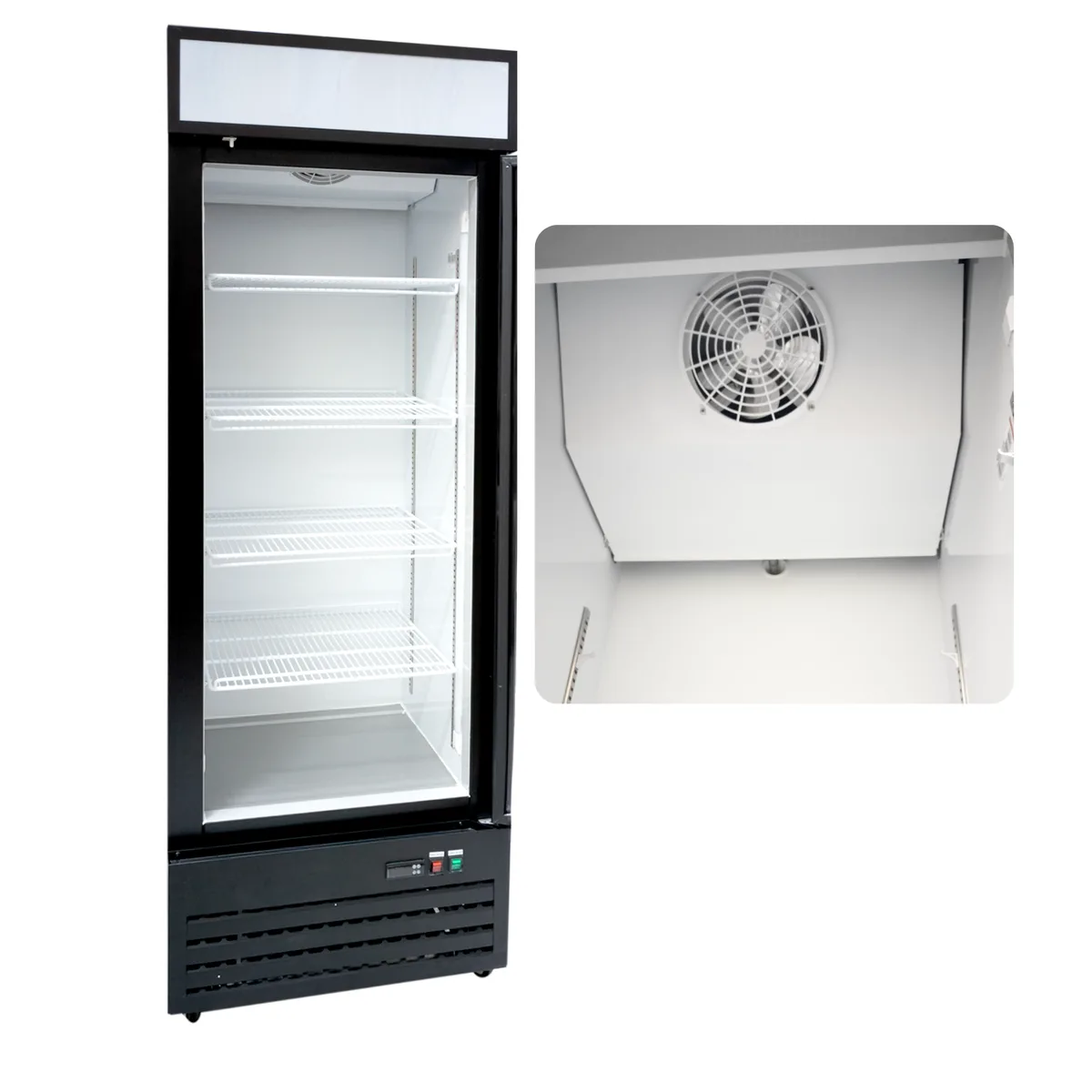 Vitrina Vertical de Enfriamiento Comercial 426LITROS — foto 3 de 4 | Fuller Machinery Colombia