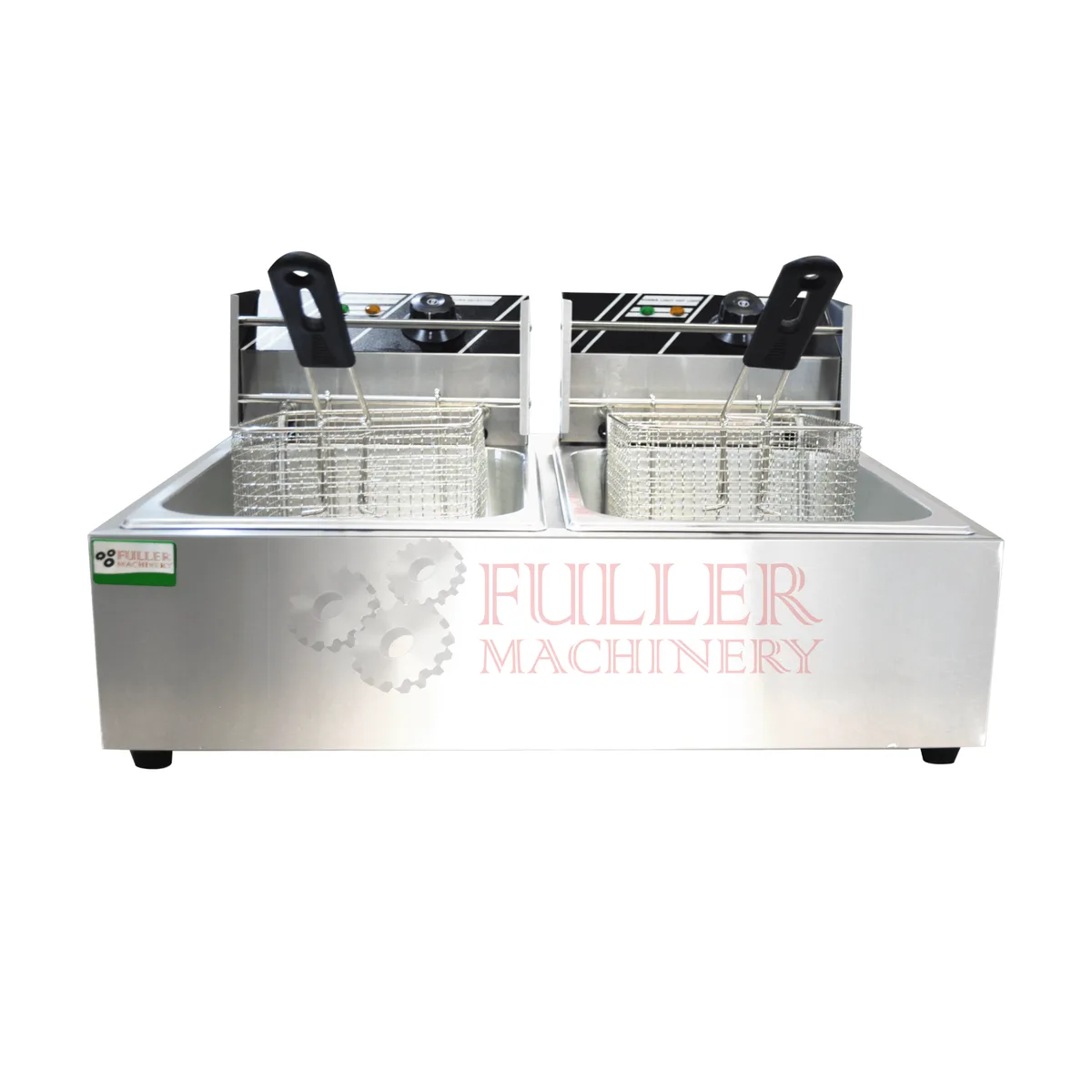 Freidor Doble Tanque · 5L x 2 · Acero Inoxidable — foto 5 de 5 | Fuller Machinery Colombia