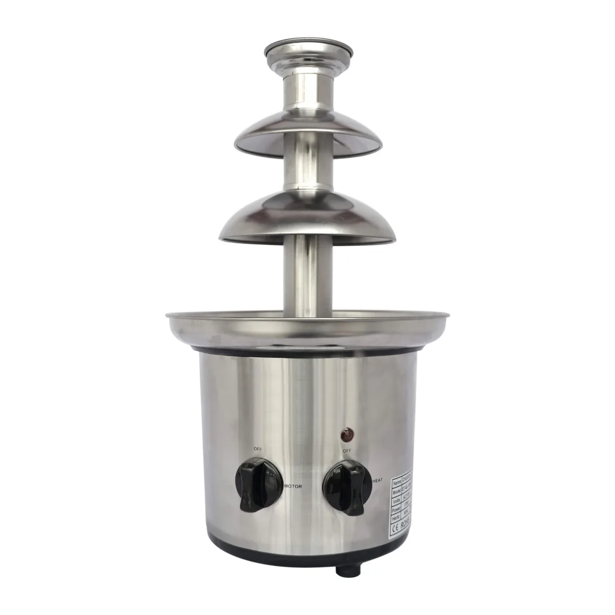Fuente de Chocolate Pequeña 2 Niveles — Snacks y Comida Rápida | Fuller Machinery Colombia