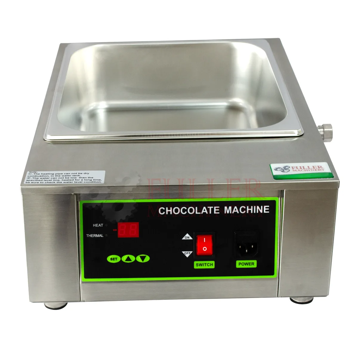 Fundidora de Chocolate 1 Tanque — Snacks y Comida Rápida | Fuller Machinery Colombia
